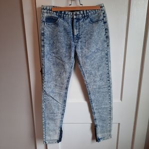 NWOT Elwood Acid Wash Skinny Jeans 30 Waist